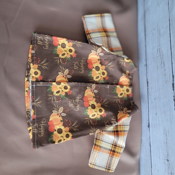 Clothes for 12" Grogu Baby Yoda Mattel Dolls. Brown Pumpkin Thanksgiving Outfit. - Picture 6 of 6